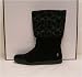 Coach Tatum Signature Camel Stripe Suede Boots New