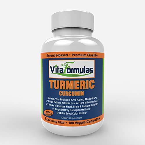 Turmeric Immune Support Antioxidant Anti-inflammatory Curcumin Mega 90-day Economy Anti-aging 95% Curcuminoids Helps with Joint Pain, Heart Health and Brain Support Pure Premium Quality Gluten Free Turmeric Immune Support Antioxidant Anti-inflammatory Curcumin Mega 90-day Economy Anti-aging 95% Curcuminoids Helps with Joint Pain, Heart Health and Brain Support Pure Premium Quality Gluten Free