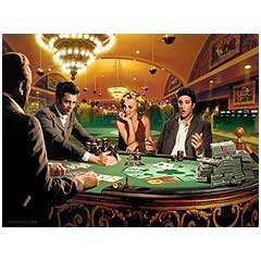 MasterPieces Legends of the Silver Screen Puzzle - Royal Flush
