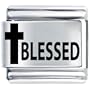 Blessed Celtic Cross Religious Charms Italian