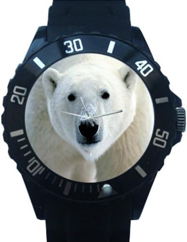 Birthday Gift Awesome Polar Bear 100% Plastic Quartz Watch