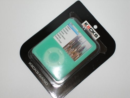 IPOD NANO 3rd GENERATION NANO GREEN SILICONE CASE BRAND NEW