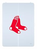 MLB Boston Red Sox Logo Foldable Hard Floor Chairmat