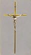 Fine All Metal Crucifix with Silver Tone Corpus - 12'' in Height