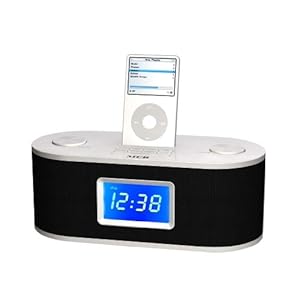 Ottavo OT1010 Speaker Docking Station with FM Radio,Alarm Clock for All Generation iPods w/ remote control