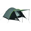 Trail Moorland Unisex 4 Man Family Tent - Grey