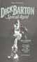 Dick Barton (Oberon Books)