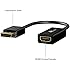 DP to HDMI, Rankie&reg; Gold Plated DisplayPort to HDMI HDTV Adapter Converter Male to Female with Audio