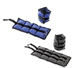 ProSource Set of 2 Fitness Heavy Duty Pair Neoprene Weighted Sculpting Ankle/Wrist Weights