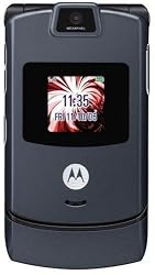 Motorola RAZR V3 Unlocked Phone with Camera, and Video Player--International Version with No Warranty (Gun Metal Gray)