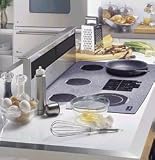 GE Monogram 30, 500FM telescopic down draft range hood, Black