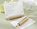 "Recipe for Love" Wooden Rolling Pin Place Card/Recipe-Card Holder (Set of 4) - Baby Shower Gifts & Wedding Favors
