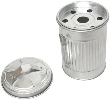 Home Decoration - Silver drums ashtray