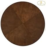 Homelegance Avalon Round Dining Room Table, Brown Cherry