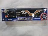 Nascar Die-cast Signed #31 Robby Gordon Cingular Racing Team Transporter / Hauler with Die Cast Cab Opening Rear Doors the Trailer in a 1:64 Scale By Action Racing Collectables