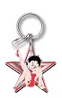 Betty Boop Star Key Chain - Enamel