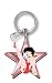 Betty Boop Star Key Chain - Enamel