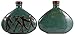 28 Oz. MARA Stoneware COLLECTIBLE Liquor Flask DECANTER Abstract DANCERS Design