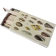 Seashell Design Long Fireplace Matches - 6 Inches Long, Pack of 3