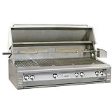 Alfresco Gas Grills Classic 56 Inch Propane Gas Grill With Sear Zone And Rotisserie - Built In