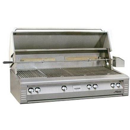 Alfresco Agbq Classic 56 Inch Natural Gas Grill Built In With Sear Zone And Rotisserie
