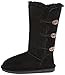 BEARPAW Women's Lauren Winter Boot, Black, 9 M US