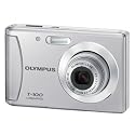 Olympus T-100 12MP Digital Camera with 3x Optical Zoom and 2.4 inch LCD (Silver)