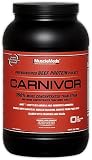 41uzSkiSMKL. SL160  Muscle Meds Carnivor, Blue Raspberry, 4 Pounds Review