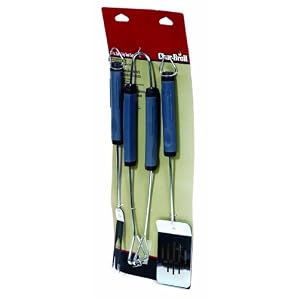 Char-Broil 2184164 3-Piece Soft-Grip Barbecue Tool Set by Char-broil
