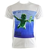 Nirvana Nevermind T Shirt (White)