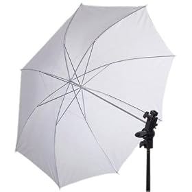 Interfit 43-Inch Translucent Umbrella with 7 mm Shaft
