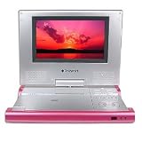 Polaroid 7 Swivel Portable DVD Player - Pink (DPA-07046P)