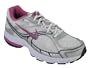 Nike Women's NIKE AIR SPAN+ 5 WOMEN'S RUNNING SHOES 10 (WHT/FLNT GREY/MET SILV/DRK OBS)
