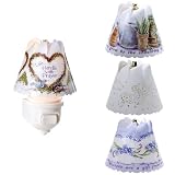 Spin Shades 24617 The Gift of Prayer Nightlight with Four Revolving Inspirational Shades