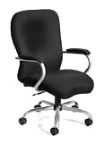 Black Office Heavy Duty Big Man's Chair