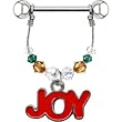Handcrafted Austrian Crystal Joy Nipple Ring MADE WITH SWAROVSKI ELEMENTS