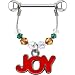 Handcrafted Austrian Crystal Joy Nipple Ring MADE WITH SWAROVSKI ELEMENTS