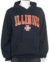 Soffe University of Illinois Hoodie with Arch and Mascot