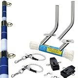 OUTRIGGER KIT 15' White and Blue, Complete