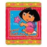 Dora the Explorer 'Stars' Fleece Throw
