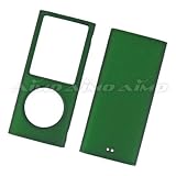 Apple iPod Nano 4 (4th Generation) Rubberized Snap-On Hard Case Protector Green