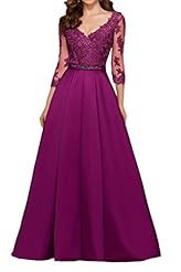 Girls Satin  Floral Print  Ball Gown Quinceanera Dress 