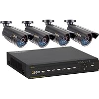 Q-See 4 CH Security Camera Package QT504-440-5]