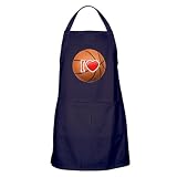 Apron (Dark) I Love Basketball