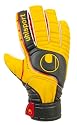 uhlsport Herren Torwarthandschuhe Fangmaschine Soft HN, gelb/schwarz/rot