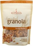 41uzjPwKzQL. SL160  Erin Bakers Homestyle Granola, Peanut Butter, 12 Ounce Bags