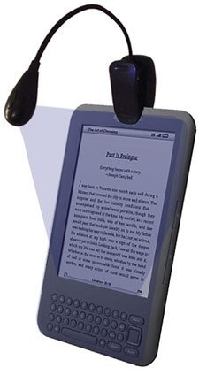 Modern-Tech Black Flexible L.E.D Light for Amazon Kindle 1, 2 & 3, Touch and 6