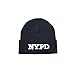 NYPD Winter Hat New York Police Department Navy & White One Size