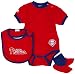 MLB Philadelphia Phillies Onesie Bib & Bootie Infant/Toddler Boys'