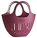 Hutzler Mini Garden Colander Garden Basket, Small, Pink